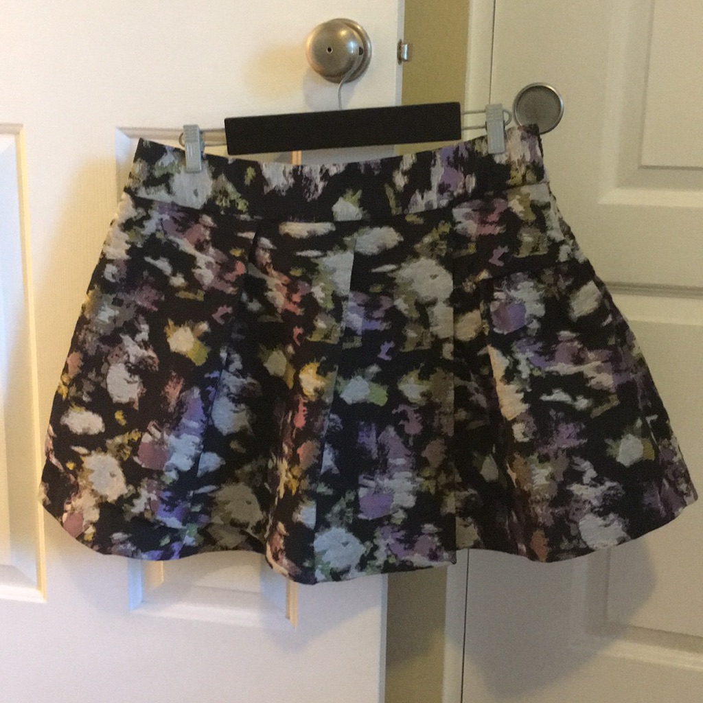 Banana Republic | Jacquard Ruffle Skirt